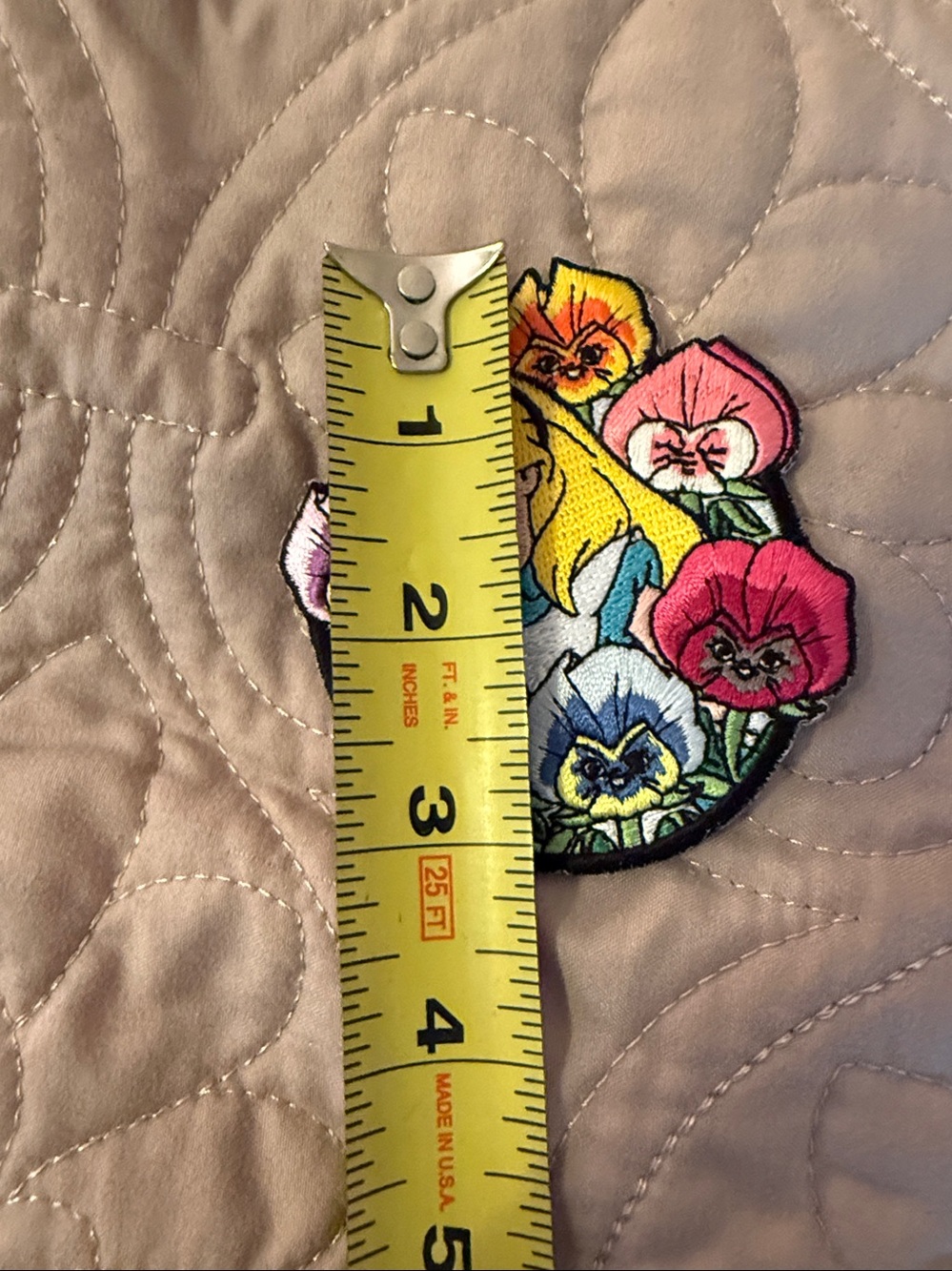 Disney Loungefly Alice in Wonderland Iron on Patch - Picture 4 of 4